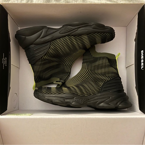 💯Authentic Diesel Mid Knit Socks Sneakers 😍🔥 - Picture 5 of 7